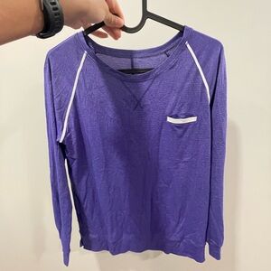 Purple Lululemon Long Sleeved Shirt